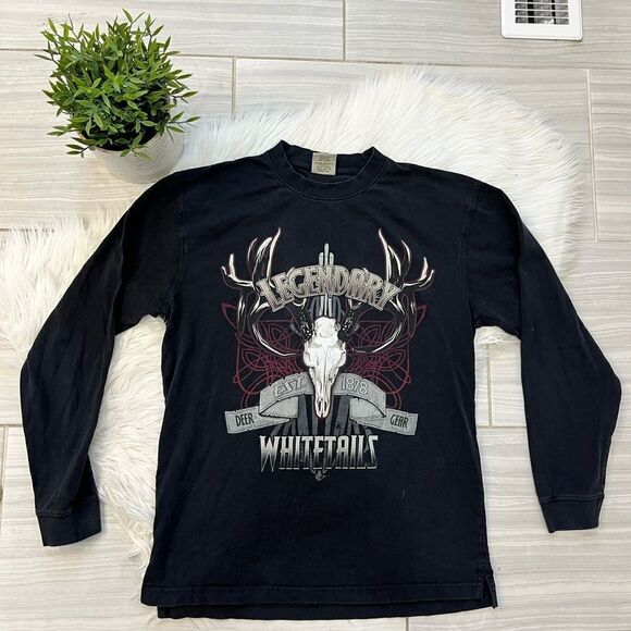 Legendary Whitetails Black Long Sleeve Graphic Tee - Picture 1 of 9